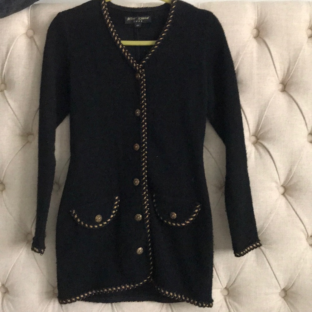 Betsy Johnson blazer/mini skirt matching set - M